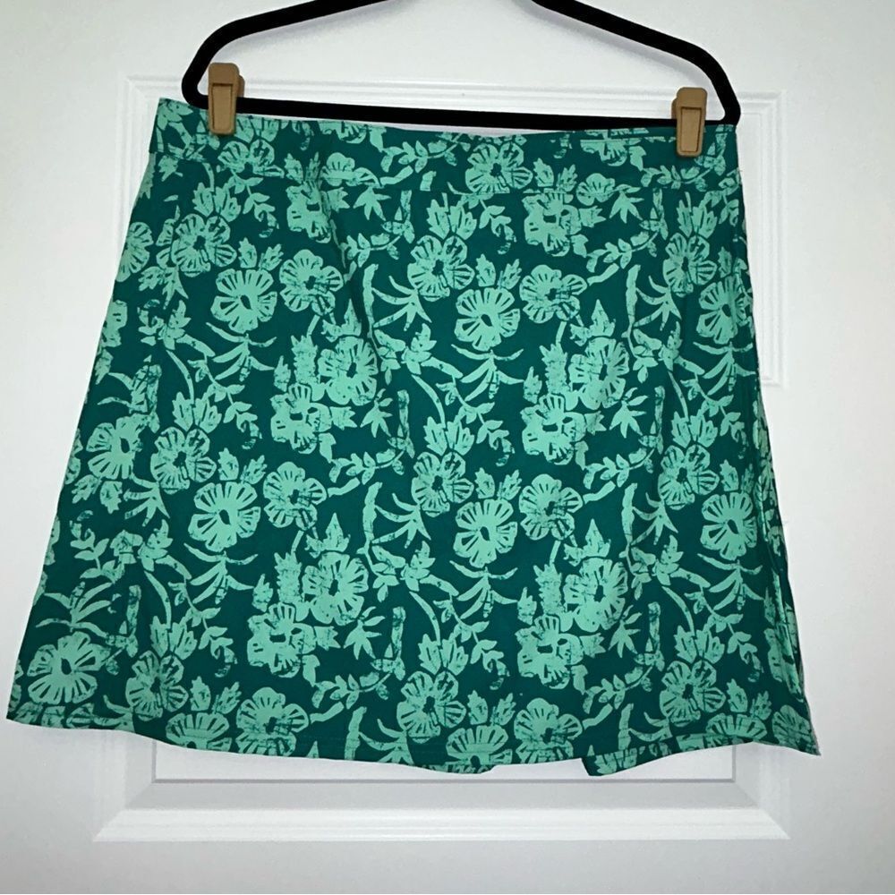 RipSkirt Hawaii Length 2 Floral Print Full Wrap Self-Attached Skirt